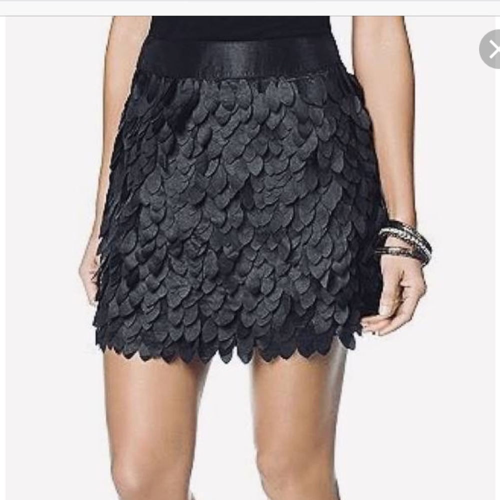 Black petals skirt!